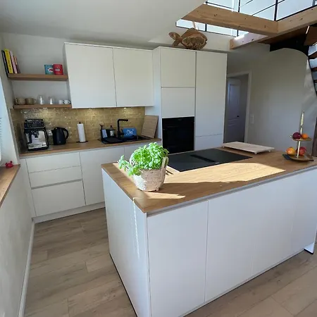 Apartamento Deichkoje 12 - Deck 2 Mit Sauna Und Balkon Mit Eiderblick In Tönning